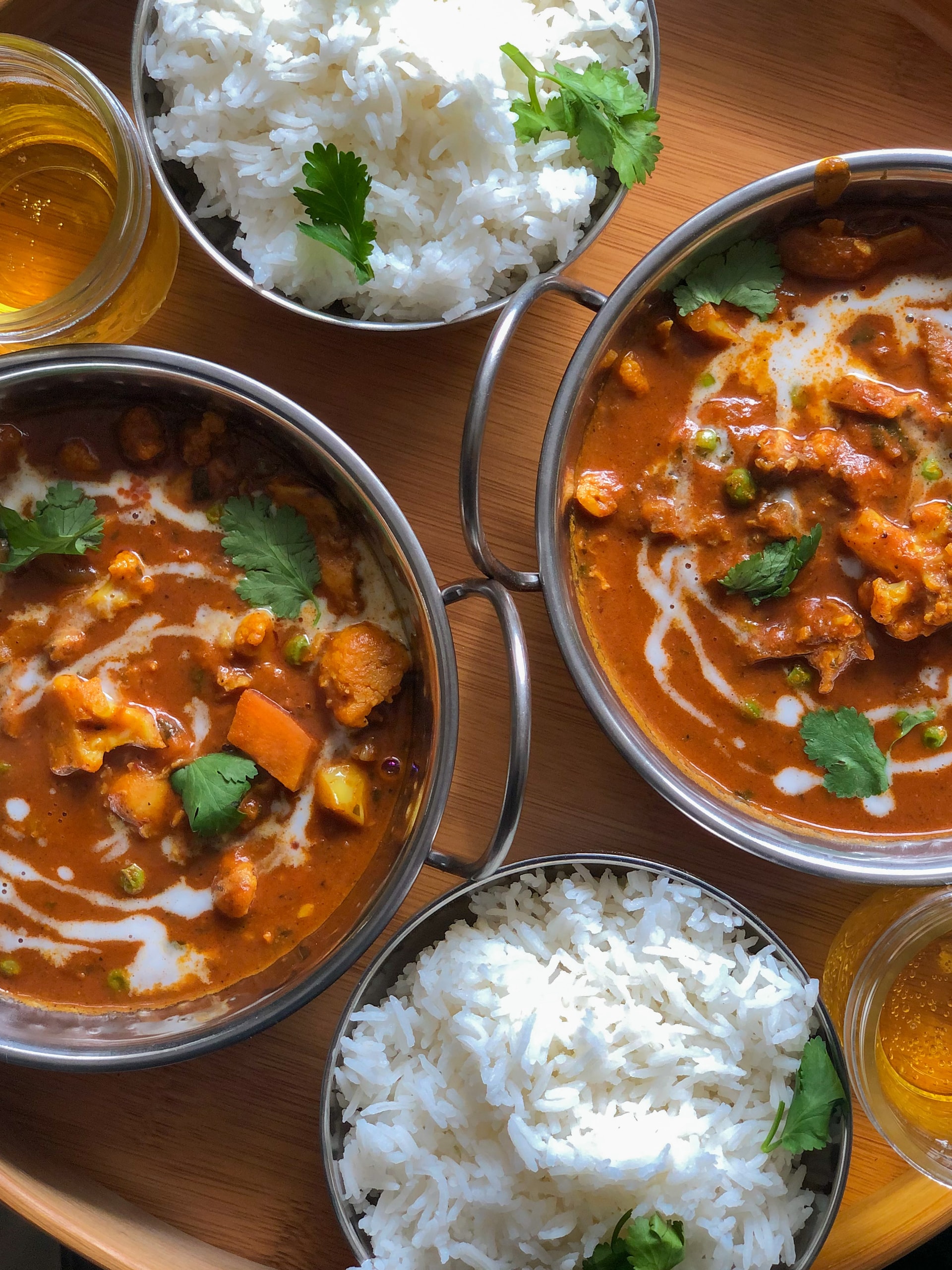 Blumenkohl Curry mit Kokoswürzpaste