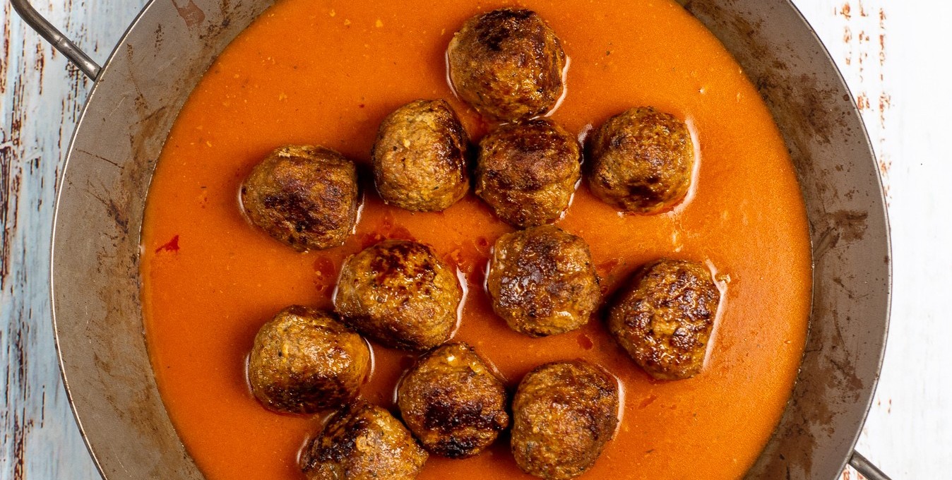 Meatballs in schneller Sauce