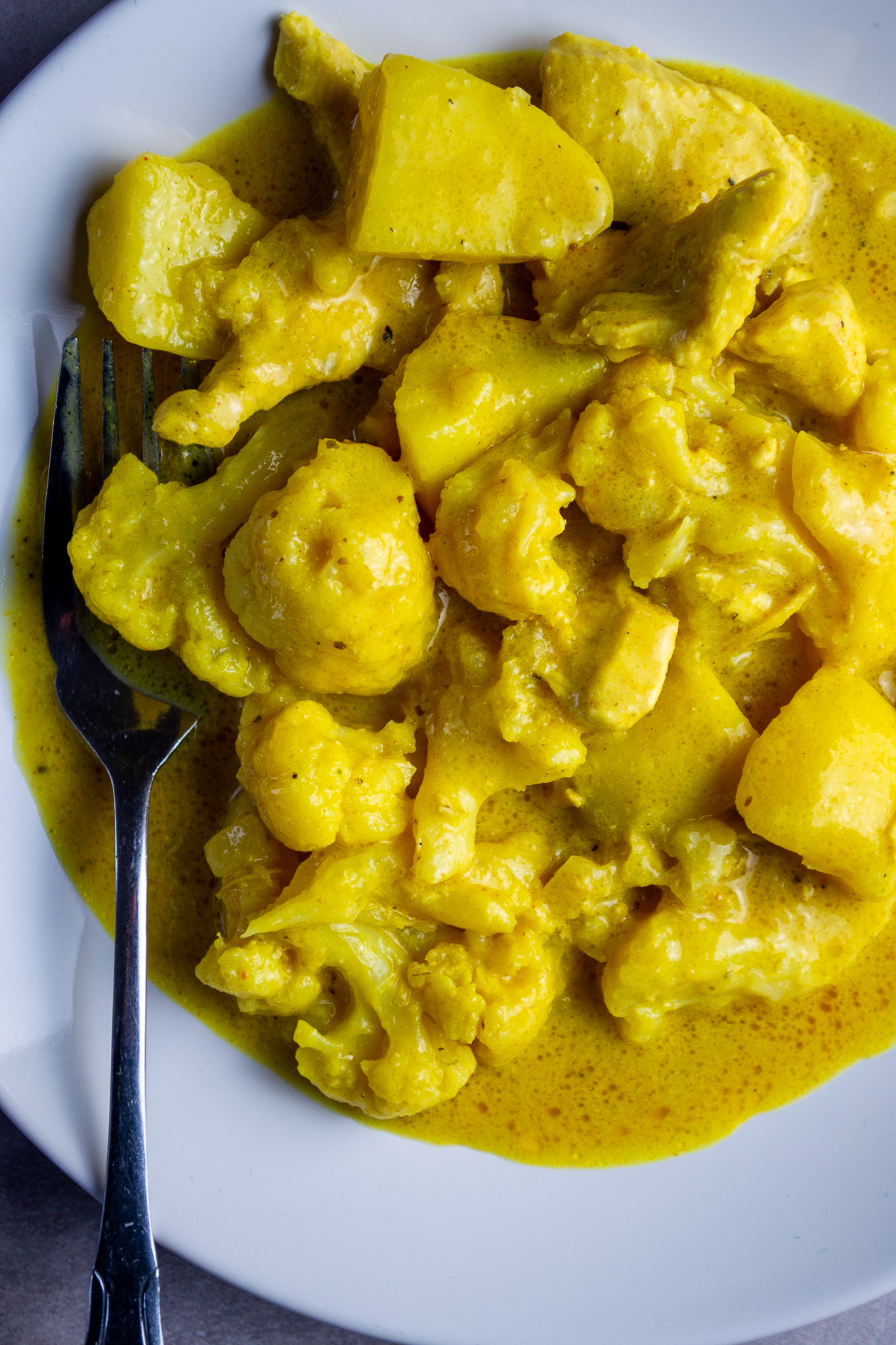 Kartoffel-Blumenkohl Curry