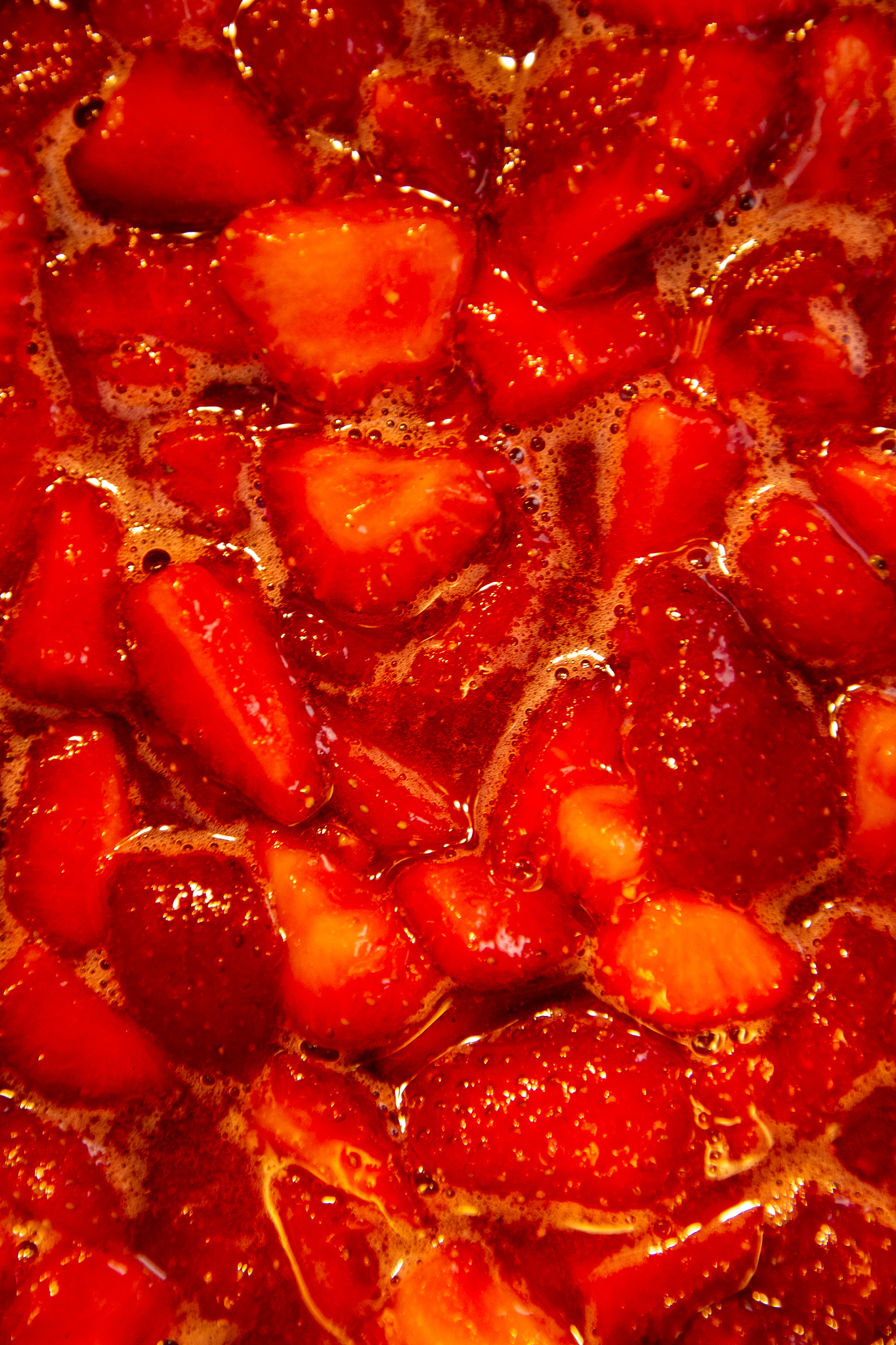 Erdbeermarmelade mit Kardamom