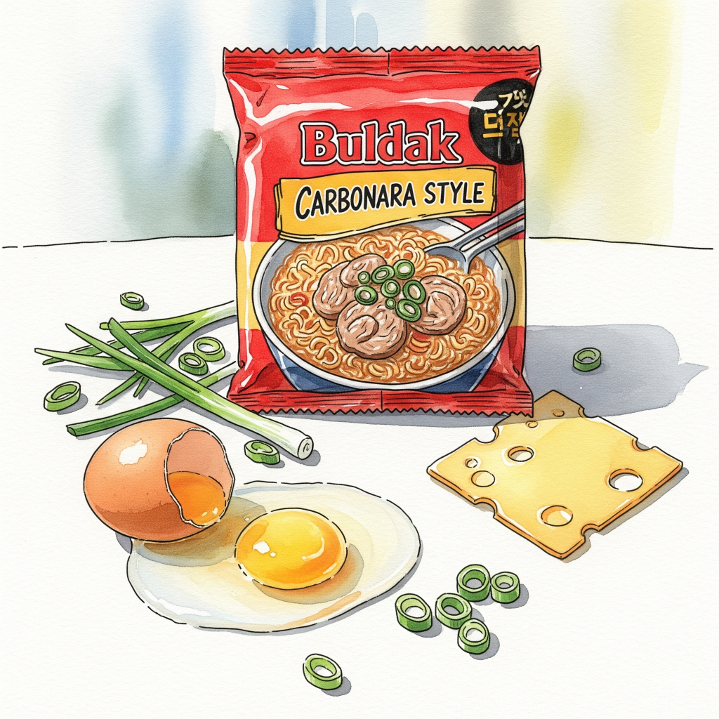 Hot Chicken Carbonara Style