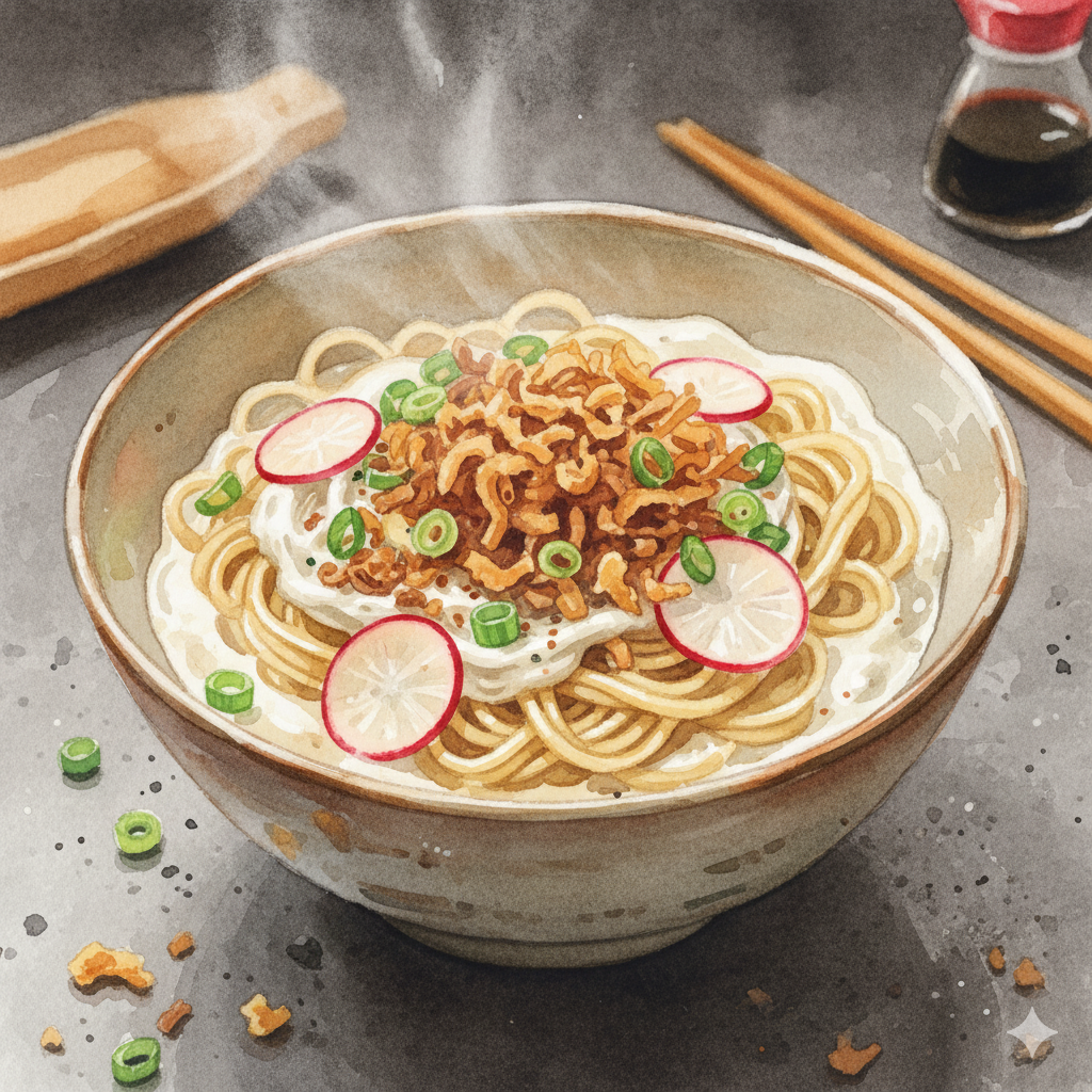 Instant Ramen pimpen - Buldag Carbonara Style