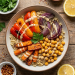 Quinoa Bowl mit Tahini Dressing