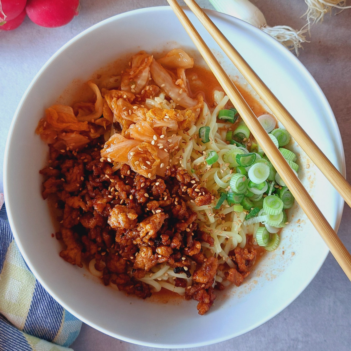 Ramen mit Schweinehack