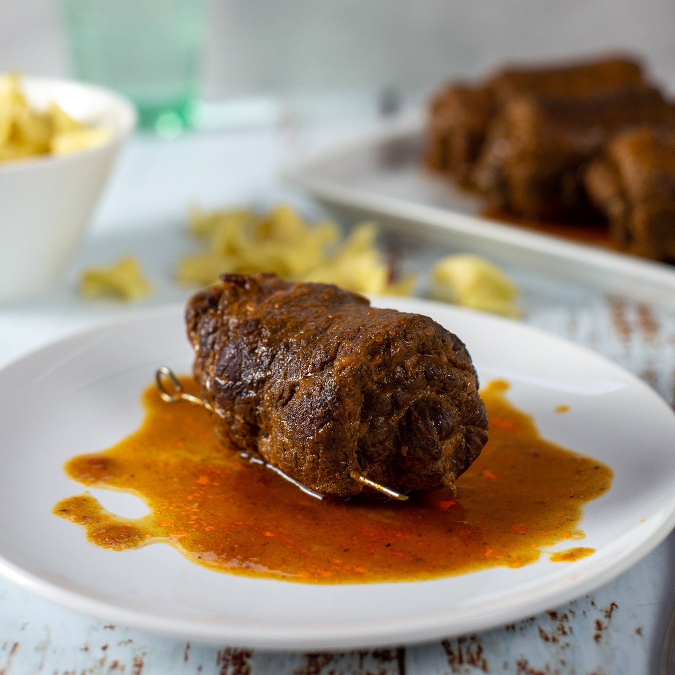 Saftige Rinderrouladen