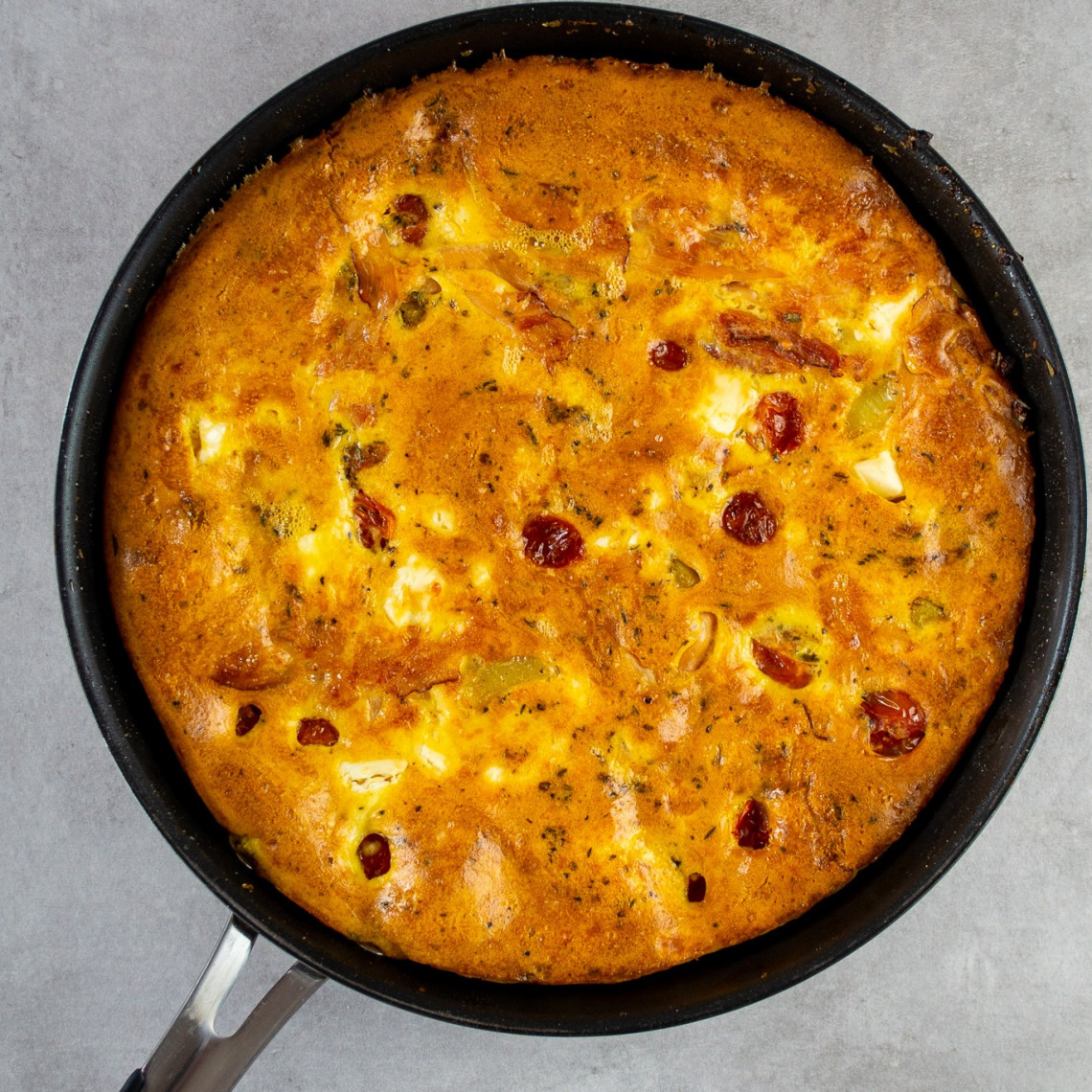 Kartoffel-Tomaten Frittata