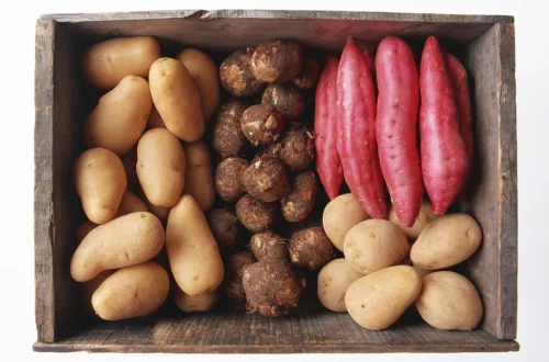 Verschiedene Kartoffeln