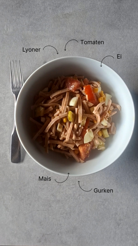 Klassischer Wurstsalat
