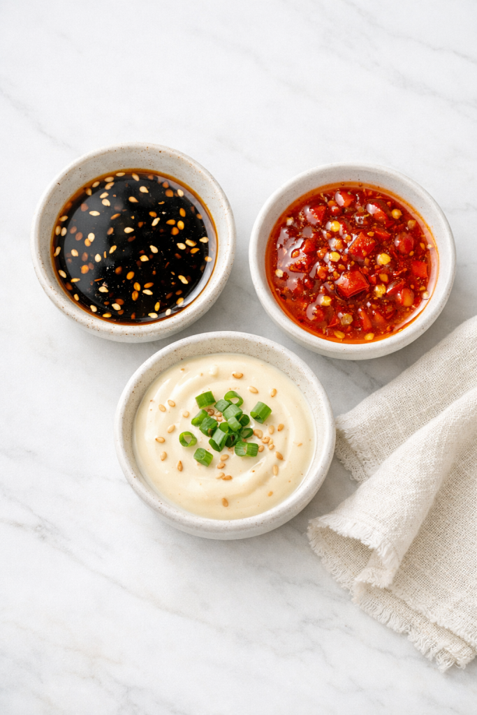 Japanische Gyoza Dip Sauce